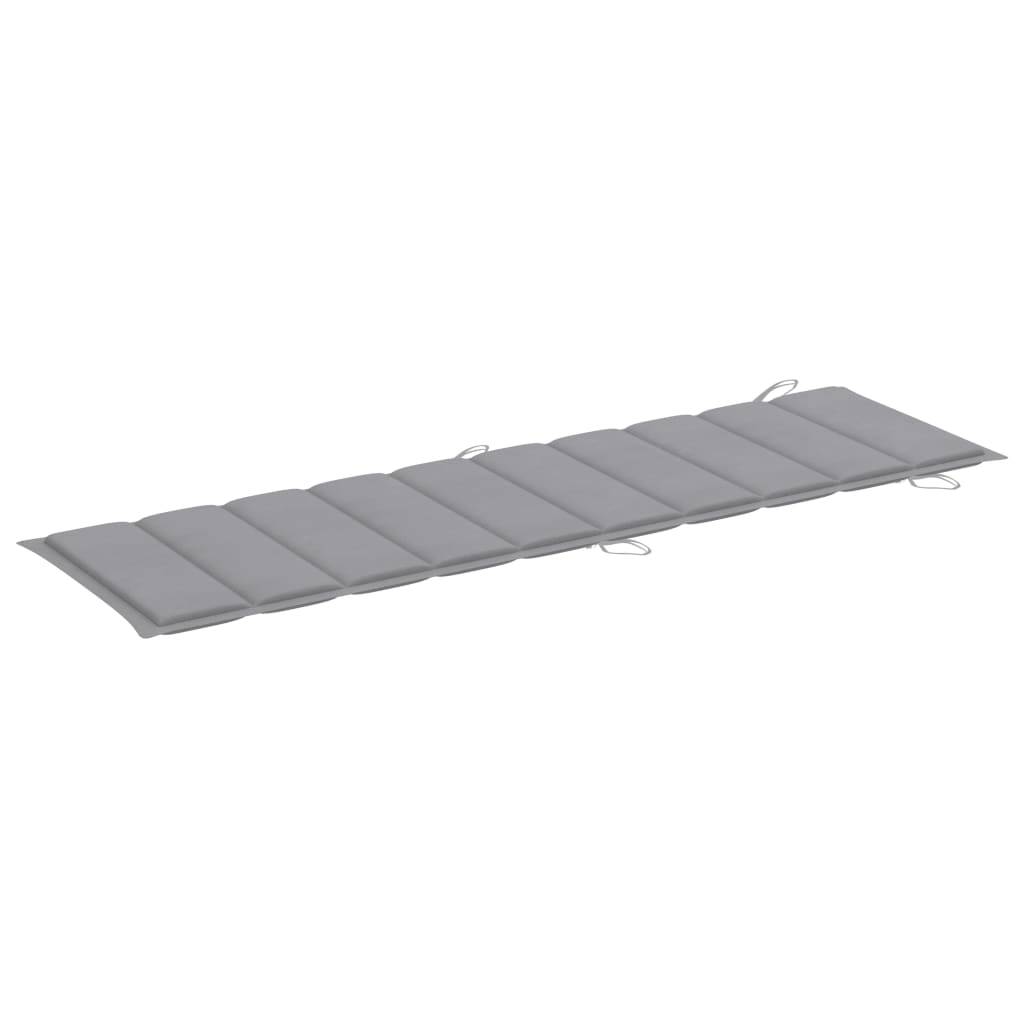 Helloshop26 - Lot de 2 transats chaise longue bain de soleil lit de jardin terrasse meuble d'extérieur avec coussins bois d'acacia solide - Image 6