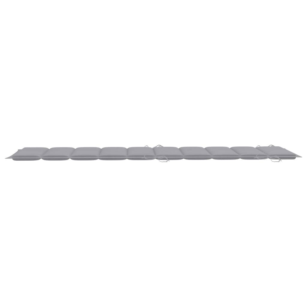 Helloshop26 - Lot de 2 transats chaise longue bain de soleil lit de jardin terrasse meuble d'extérieur avec coussins bois d'acacia solide - Image 7