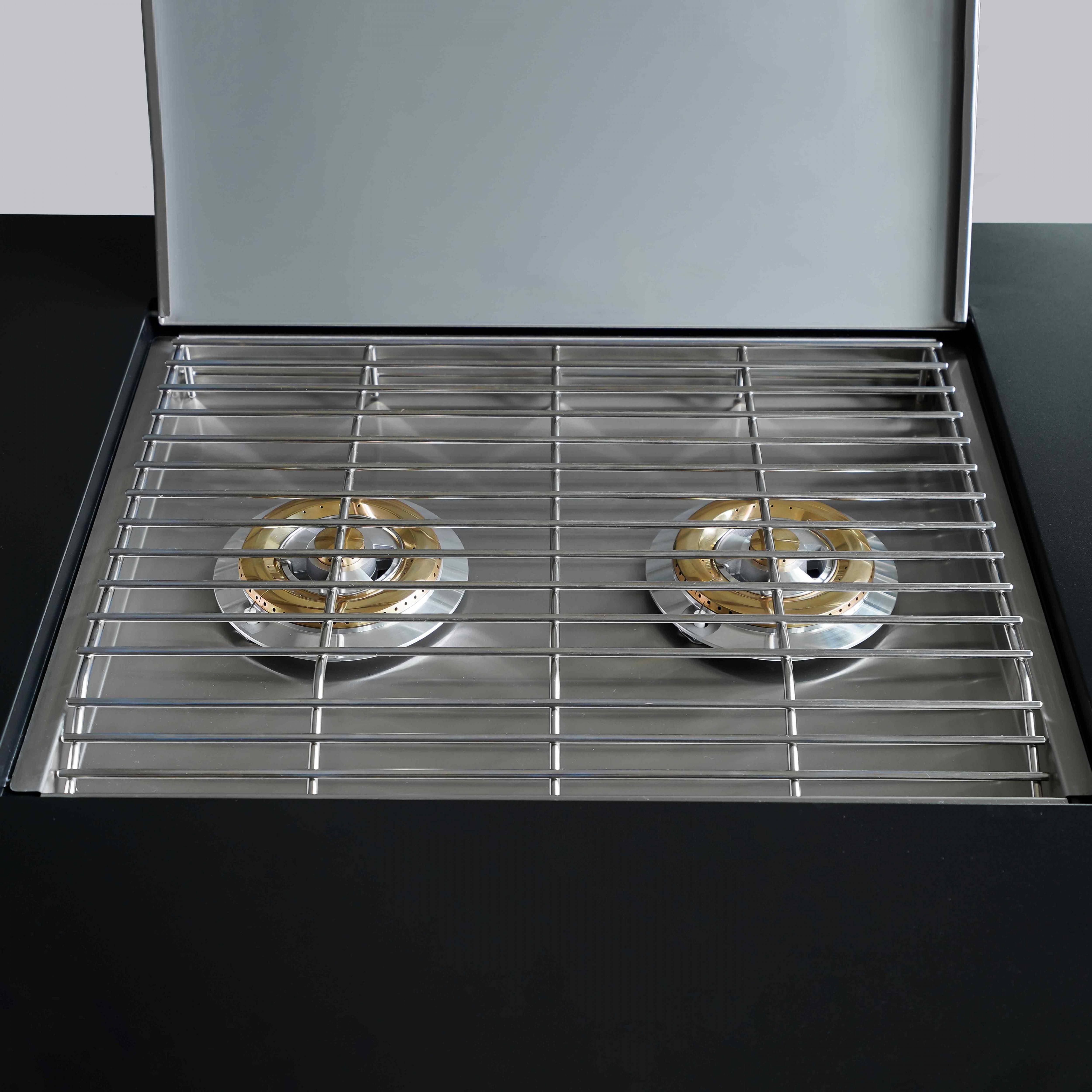 Oviala - Cuisine d'extérieur 3 modules avec gazinière Memphis - Oviala - Image 6