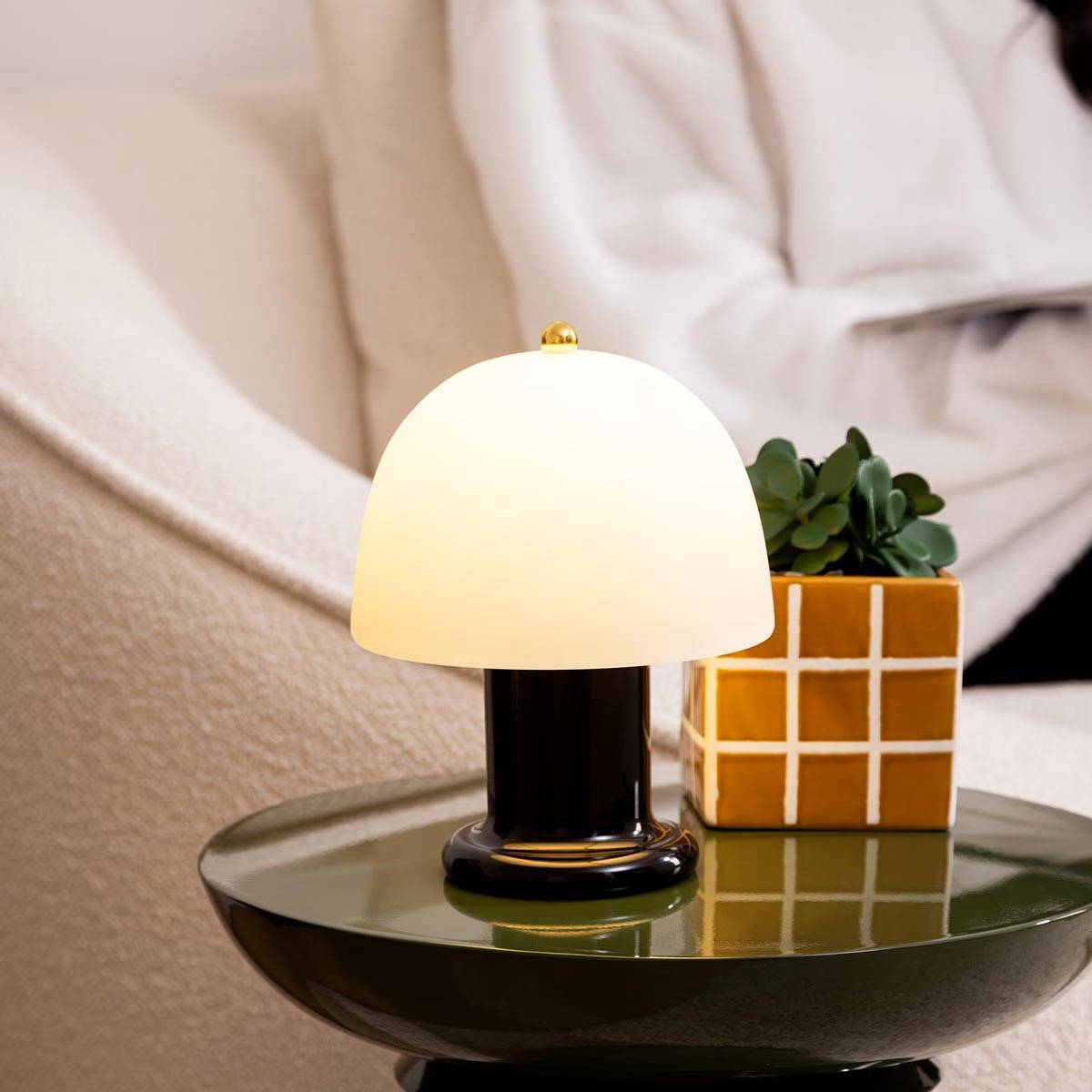 Lampe à Poser LED "Rick" 21cm Noir - Image 2