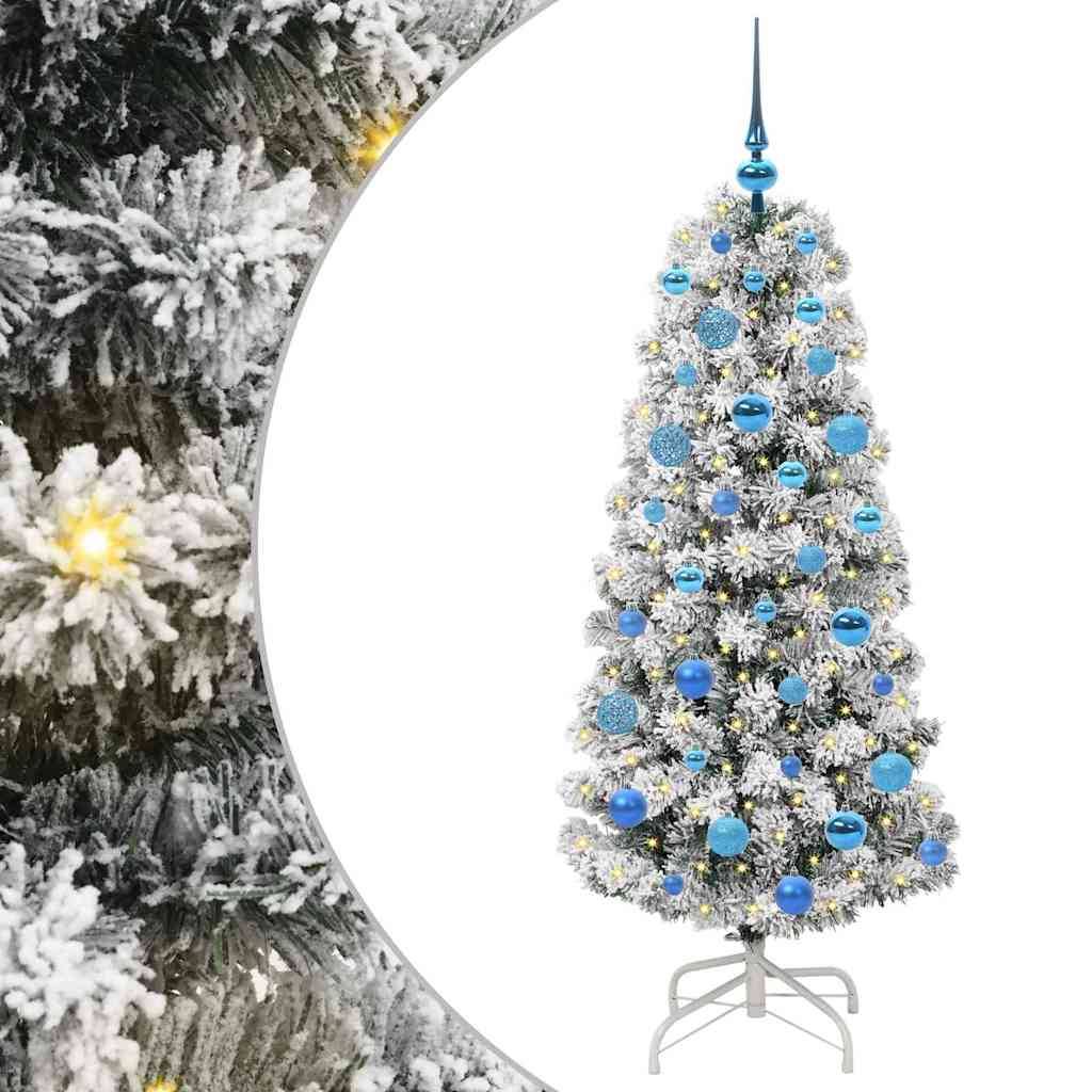 Sapin de Noël | Arbre de Noël Artificiel à Branches Articulées 150 cm Maison Chic - Image 1