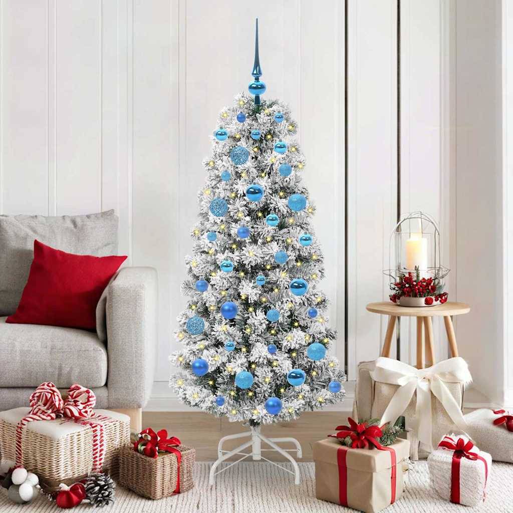Sapin de Noël | Arbre de Noël Artificiel à Branches Articulées 150 cm Maison Chic - Image 2
