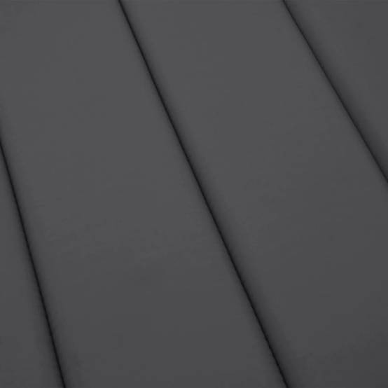 Coussin Bain de soleil | Coussin de chaise longue anthracite 200x50x3cm tissu oxford Maison Chic - Image 6