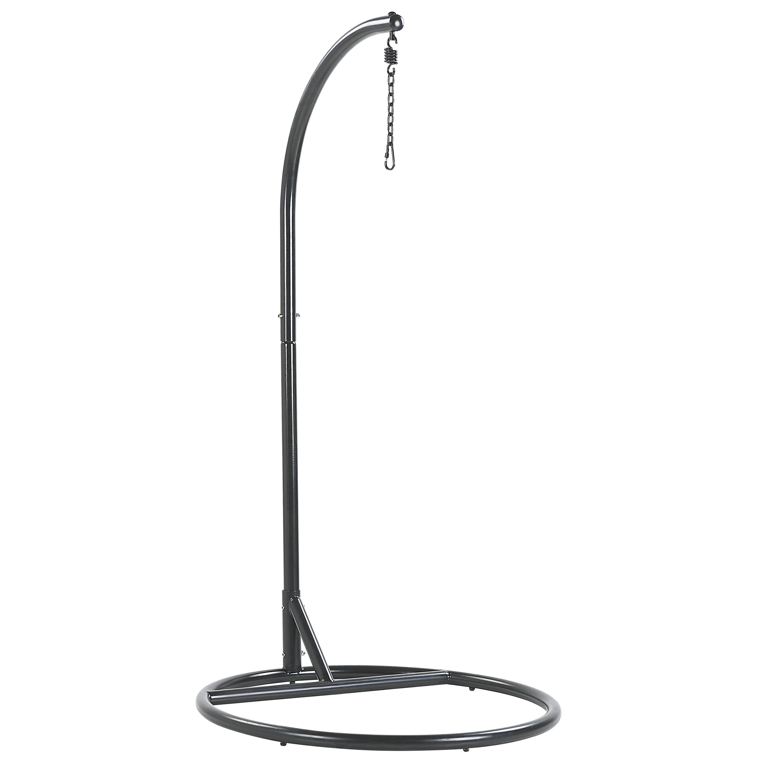 Beliani - Chaise porte-à-faux Polyrotin Noir ALBA - Beliani - Image 7