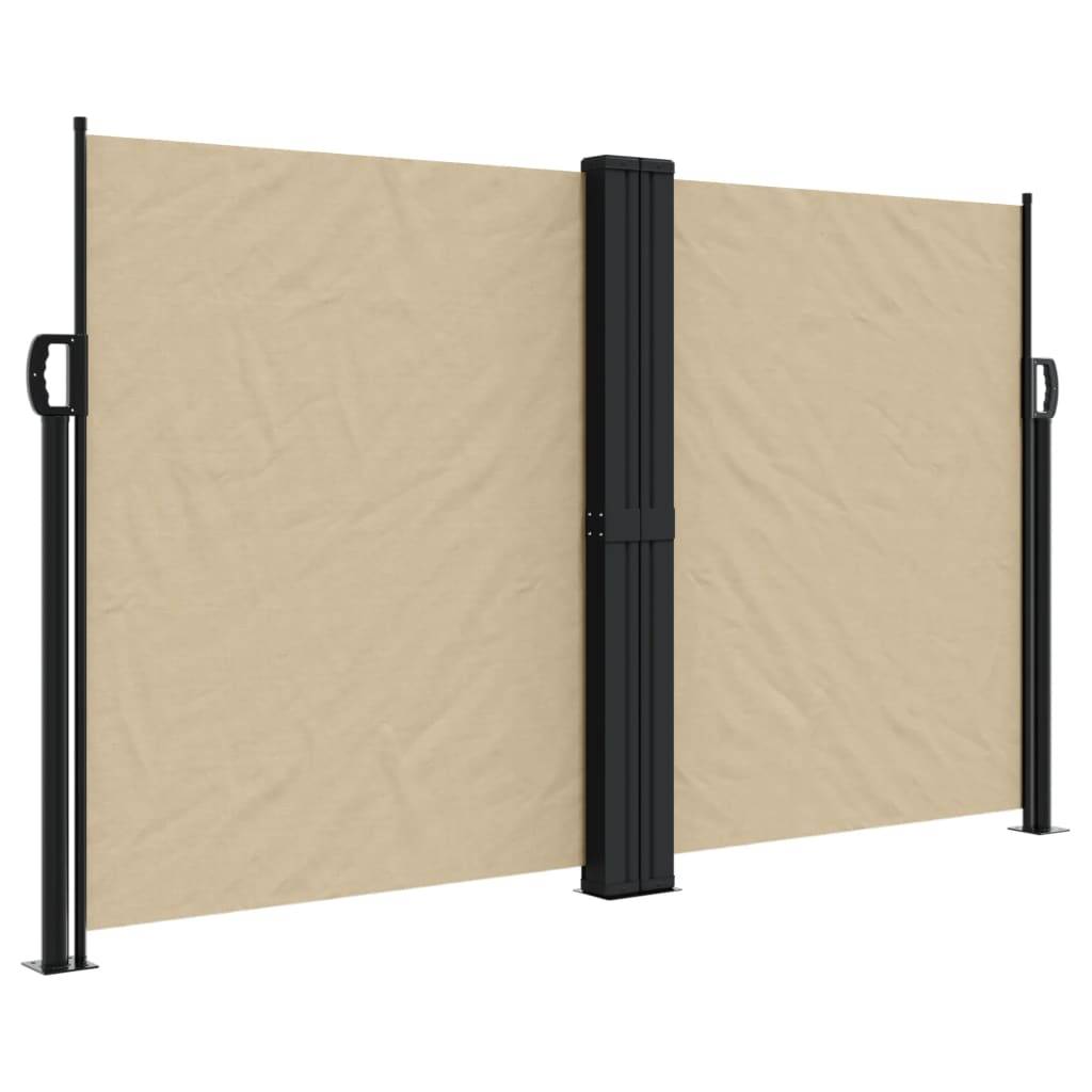 Maison Chic - Store Banne - Auvent latéral rétractable beige 140x1000 cm - MEUBLE PRO - Image 1