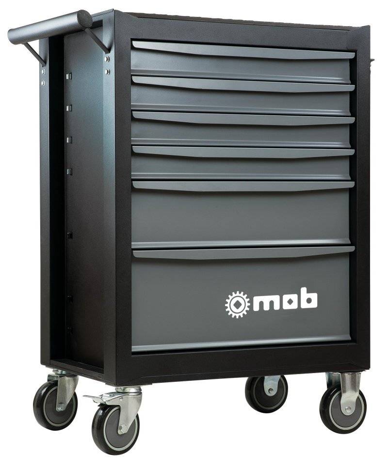 Mob Outillage - Servante d'atelier CLASSIC 6 tiroirs – 156 outils – modules thermoformés - MOB - Image 1