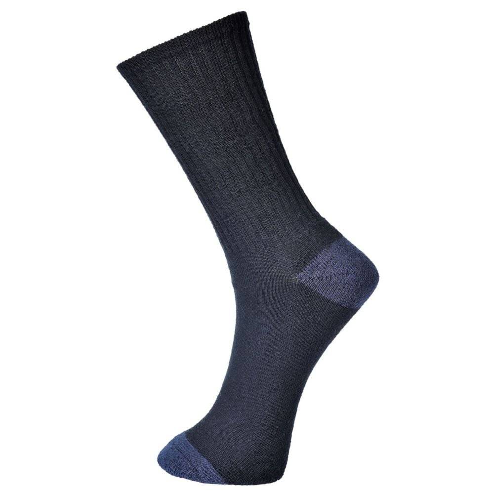 Portwest - Chaussettes de travail Portwest classiques Noir 39-43
