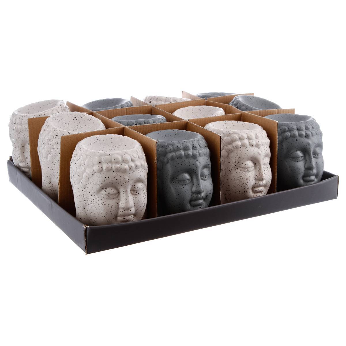 Atmosphera - Brûle-parfum Bouddha céramique H11cm - Atmosphera Créateur d'intérieur - Image 3