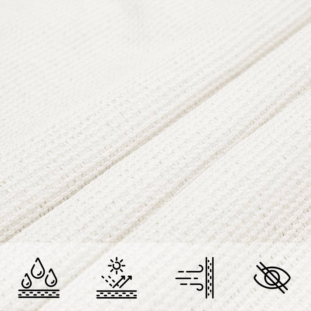 Voile d'ombrage PEHD Blanc 4,5 x 4,5 x 4,5 cm - PANGIVO - Image 7