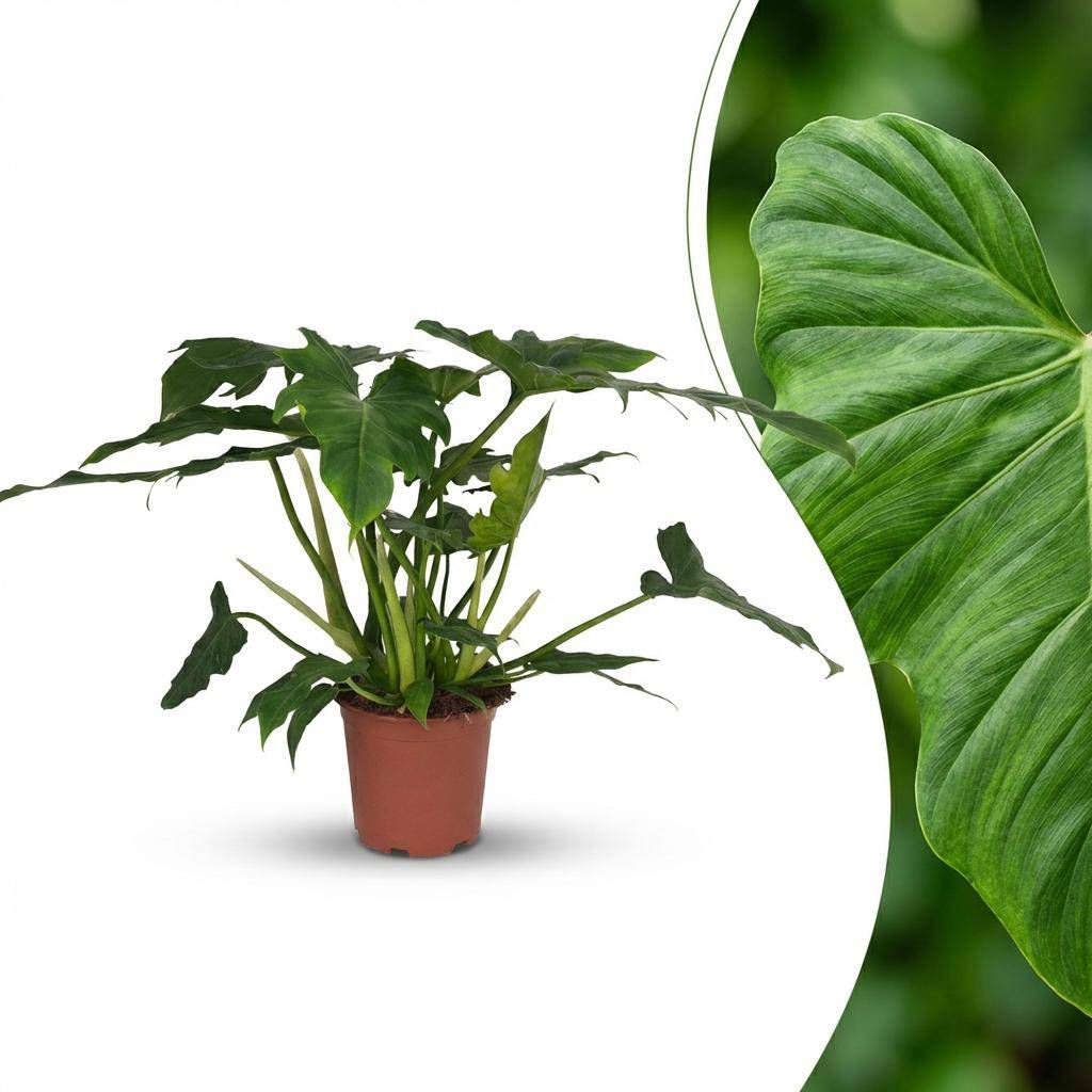 Philodendron Lacerum - Pot de 19cm - Hauteur 65cm - Sans cache-pot - Plantes d'intérieur - Image 2