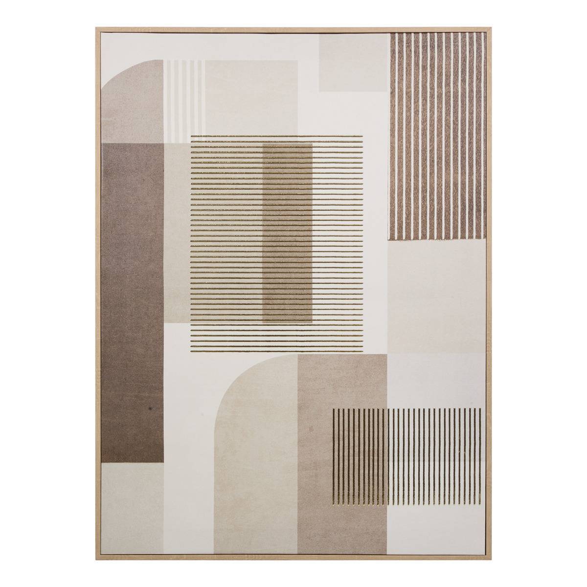 Atmosphera - Toile imprimée Xena 58x2,3x78cm marron - Atmosphera Créateur d'intérieur - Image 2