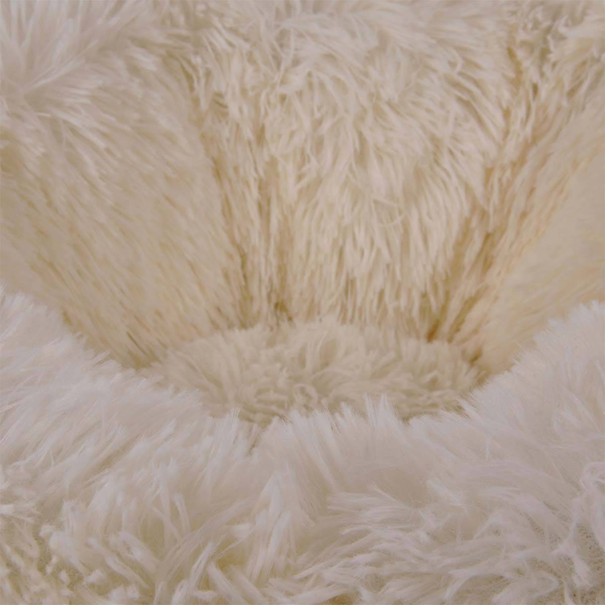 Love Story - Coussin pour Chien & Chat "Fluffy" 75cm Écru - Image 2