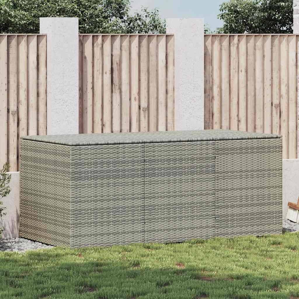 ComfortXL - Coffre de Jardin XXL Résine Tressée Grande Capacité pour Terrasse Gris 180x90x70 cm – ComfortXL Outdoor Living