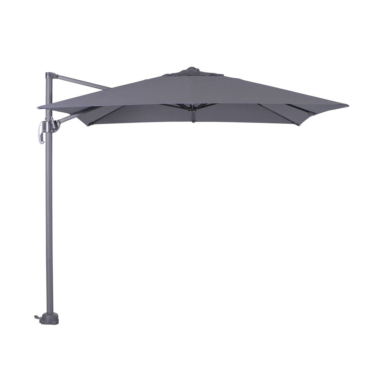 Garden Impressions - Parasol Hawaii S - 250 x 250 - noir charbon - gris foncé - Garden Impressions - Image 1
