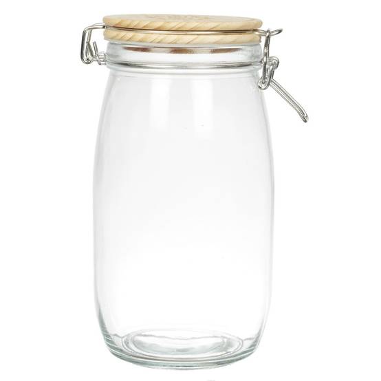 Bocal de Conservation "Mamie Lily" 1,5L Transparent - Image 1