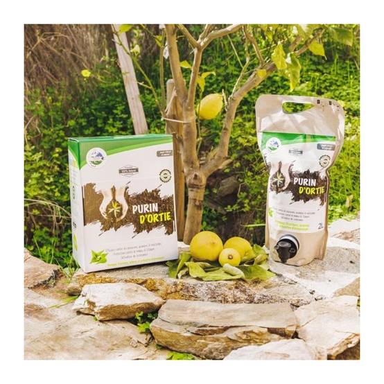 Terra Nostra Purin D'ortie - Pouch 2l Concentré - Préparation 100% Naturelle - Utilisable En Agriculture Biologique - Image 3