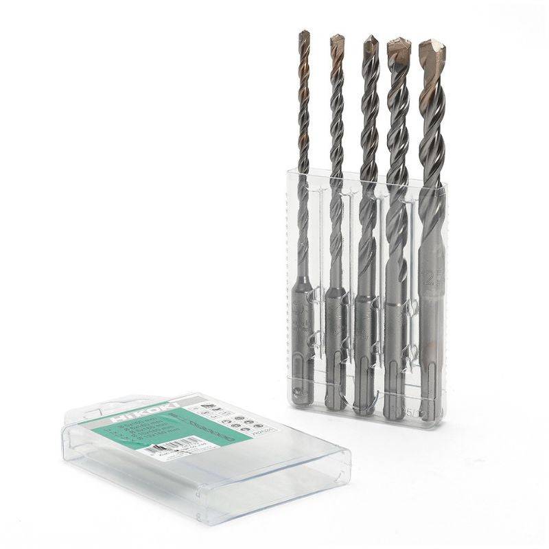 Jeu de forets béton SDS+ HIKOKI 782531 - 5/6/8/10/12x160 mm Hikoki - Image 1