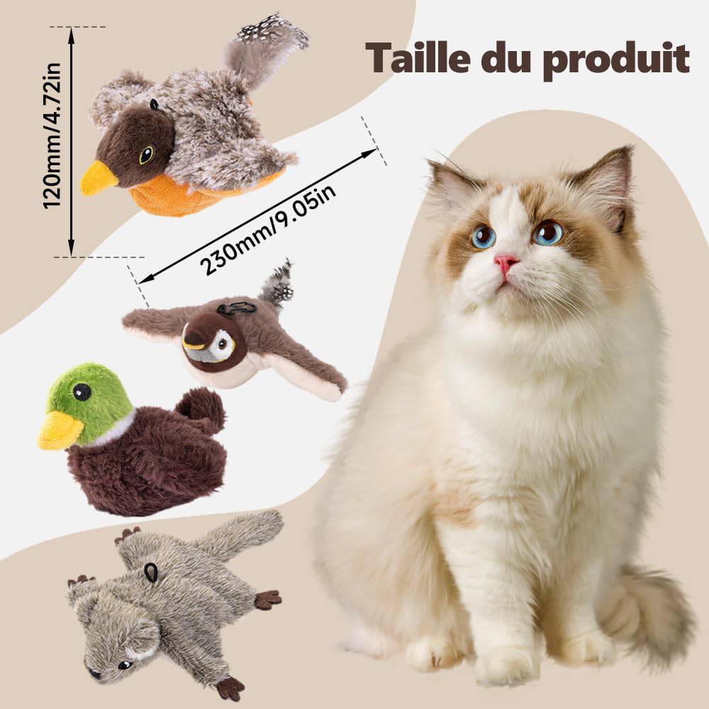 Oiseau Volant pour Chat Jouet, Jouet Chat Interactif - Image 4