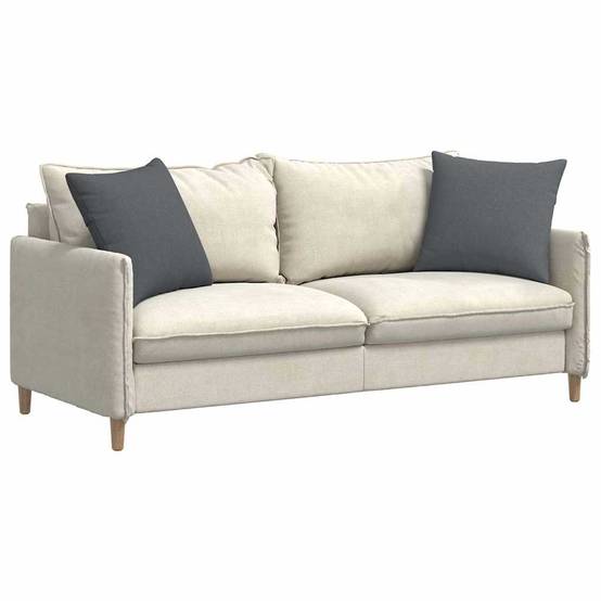 Lot de 2 Coussins en Tissu Confortable avec Housse Amovible pour Salon Chambre Gris Foncé 50x50 cm – ComfortXL Outdoor Living - Image 3