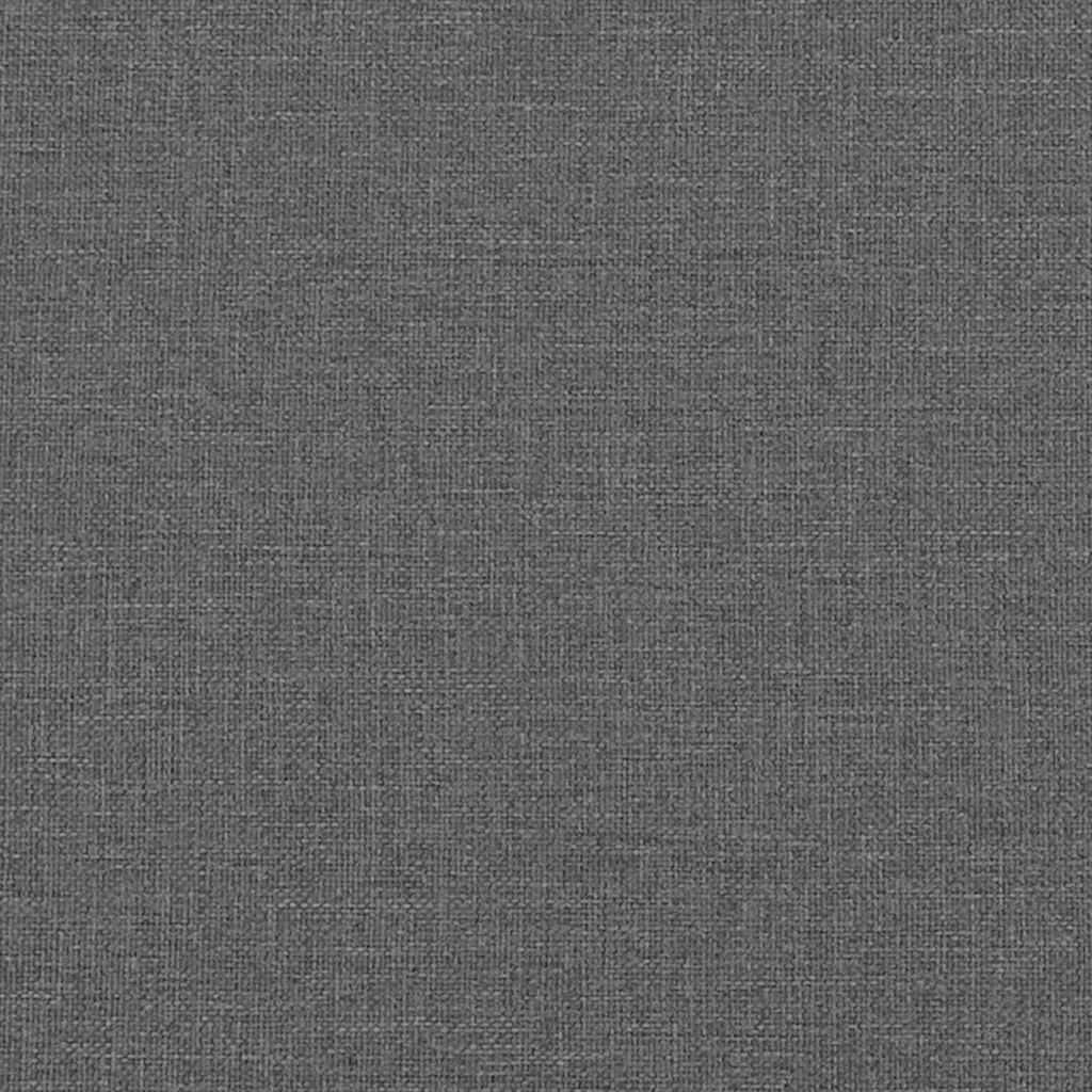 Lot de 2 Coussins en Tissu Confortable avec Housse Amovible pour Salon Chambre Gris Foncé 50x50 cm – ComfortXL Outdoor Living - Image 8