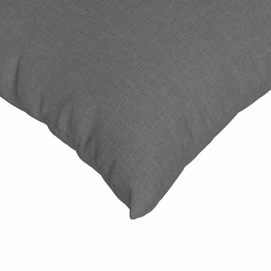 Lot de 2 Coussins en Tissu Confortable avec Housse Amovible pour Salon Chambre Gris Foncé 50x50 cm – ComfortXL Outdoor Living - Image 7