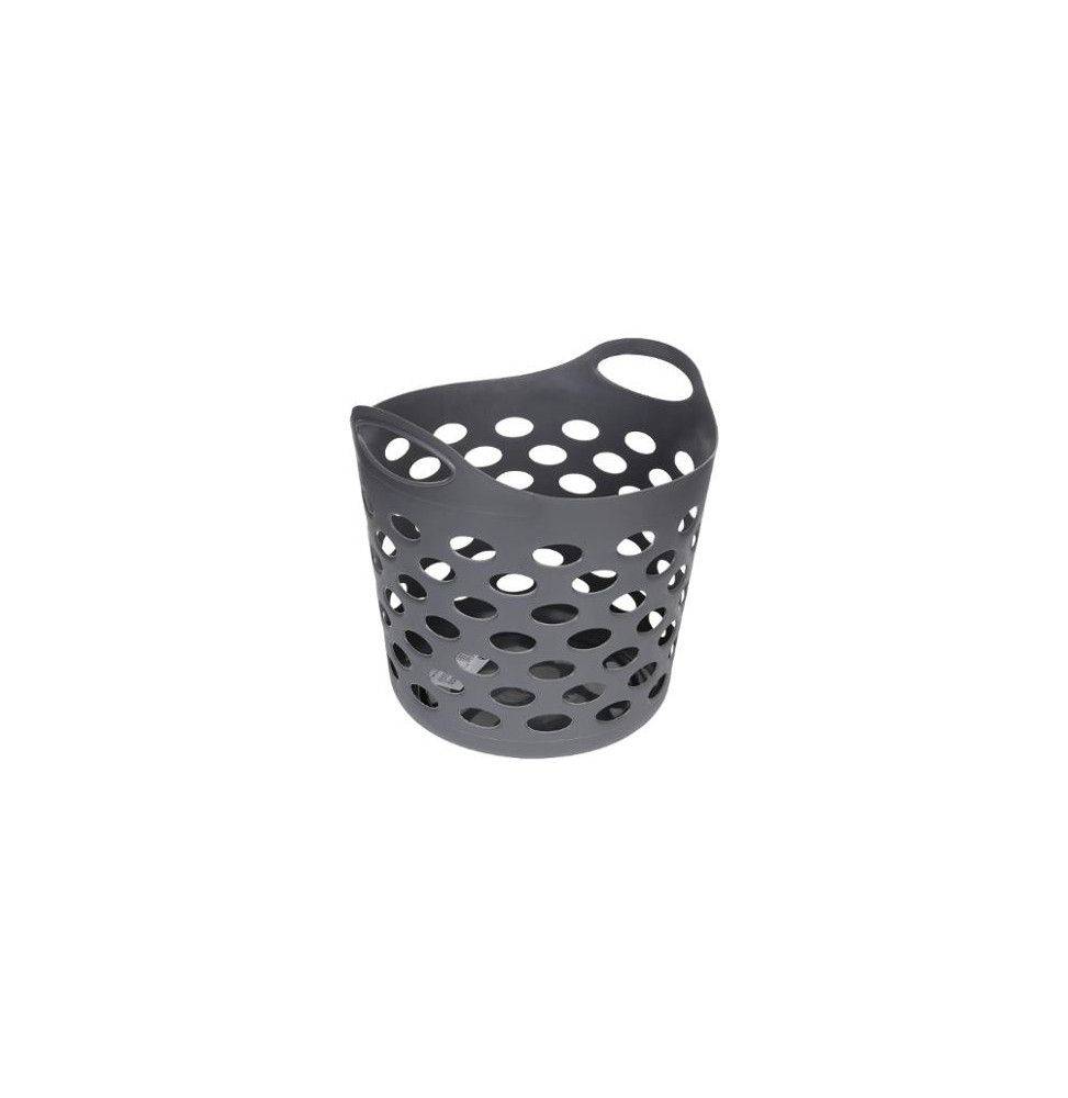Panier à linge - 28 L - Gris - Image 1