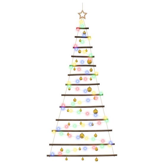 Vidaxl - Arbre de Noël suspendu avec boules 180 cm 100 LED Multicolore vidaXL 42050499 - Image 5