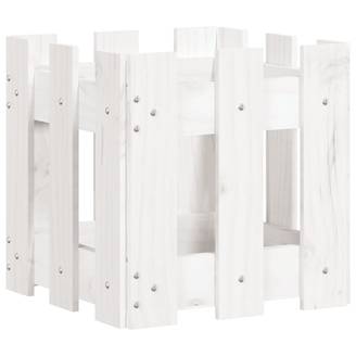 Prolenta Premium - Jardinière bois blanc 30 x 30 x 30 cm - Prolenta premium p315.9