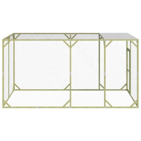 Vidaxl - Poulailler 200x400x200 cm Bois de pin massif imprégné vidaXL 3102985 - Image 2