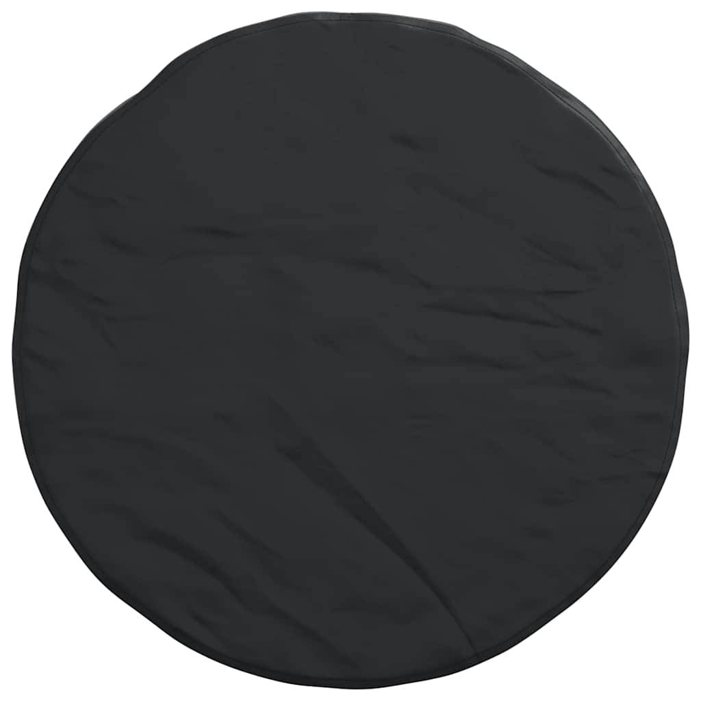 Housse pour Table d'Extérieur Tissu Oxford 210D Imperméable Protection Solaire Noir 112x112x10 cm – ComfortXL Outdoor Living - Image 8