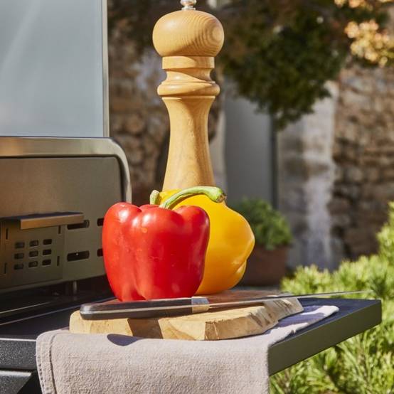 Plancha gaz Lola – BRASERO BY FAVEX – 4 brûleurs 9,6 kW – Plaque inox – 4 zones de cuisson – LONGTIME® - Image 8