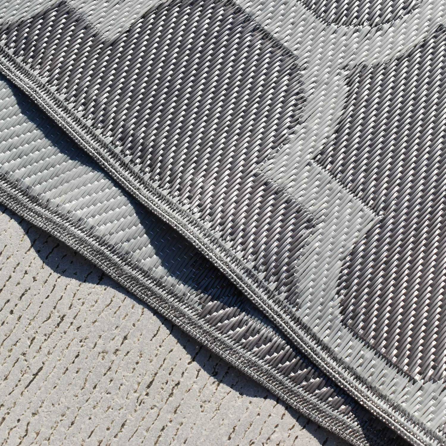 Autre - Tapis extérieur anthracite 120x160cm - Image 3