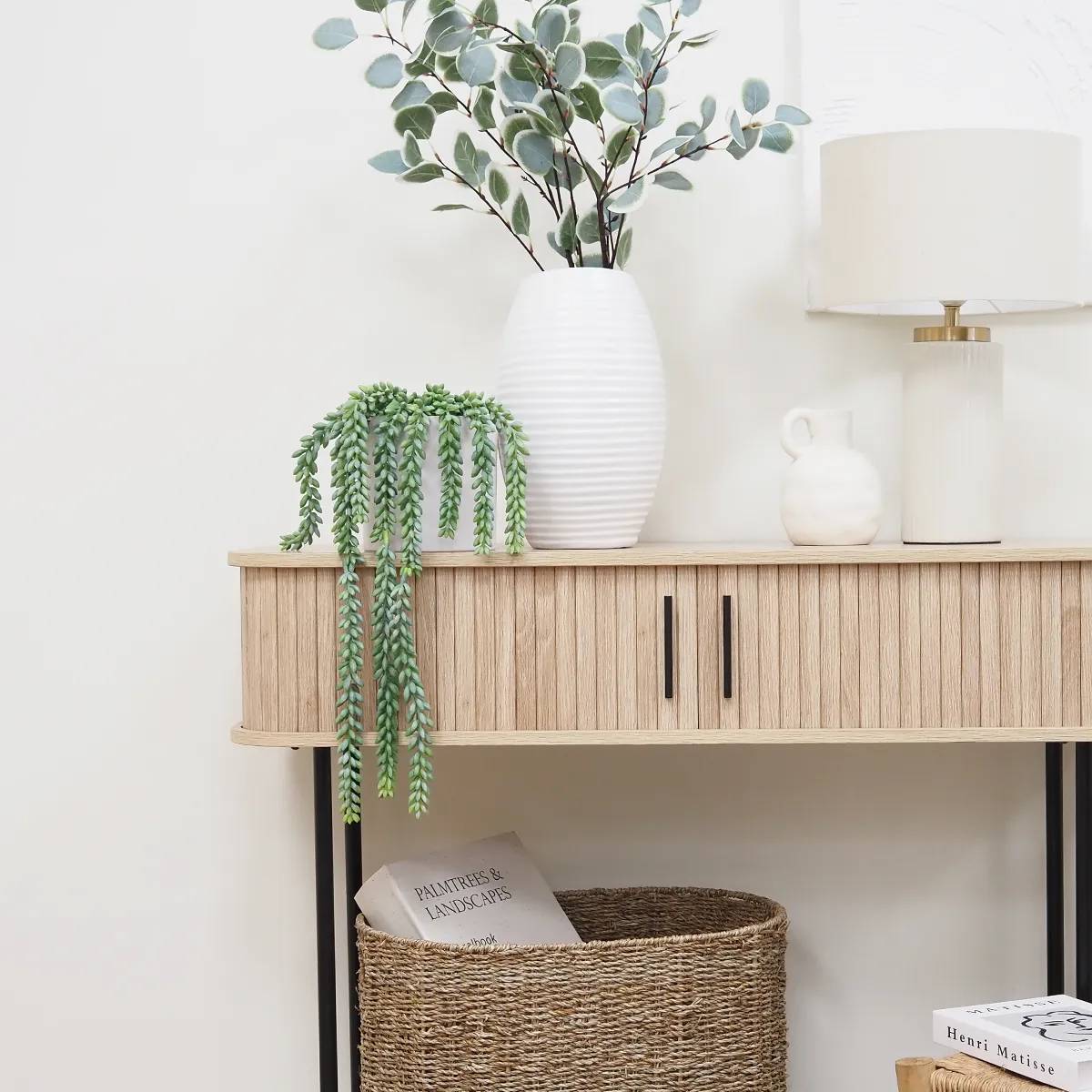 Ligne Deco - Plante succulente retombante artificielle 44cm - Image 3