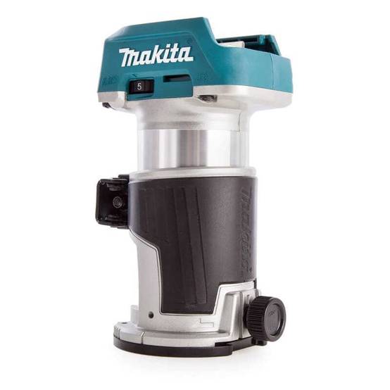 Affleureuse 18 V LXT - MAKITA - avec 2 batteries 18V 5.0Ah - chargeur - accessoires - MakPak - DRT50RTJX3 - Image 4