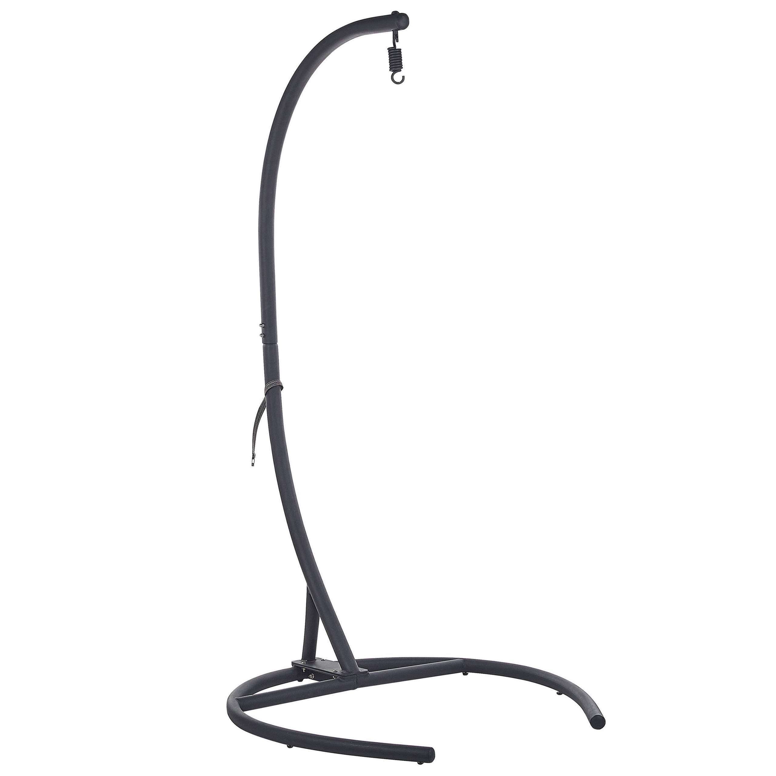 Beliani - Chaise porte-à-faux Tissu Gris foncé SESIA - Beliani - Image 7