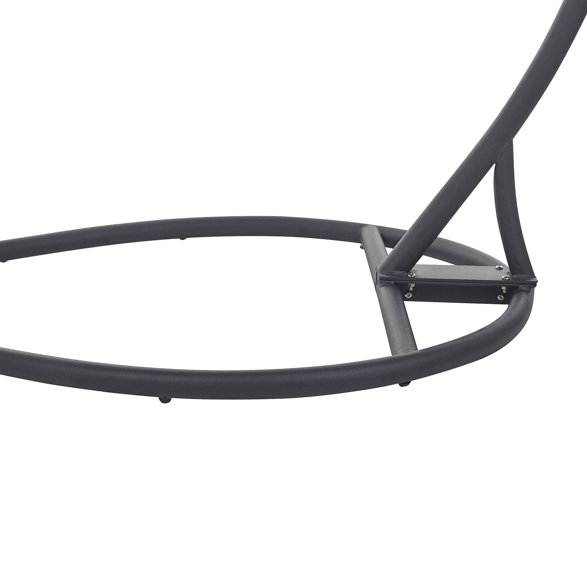 Beliani - Chaise porte-à-faux Tissu Gris foncé SESIA - Beliani - Image 8