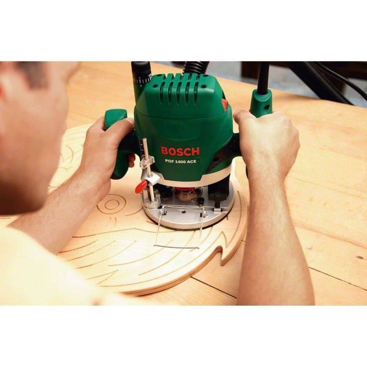 Bosch - Défonceuse Bosch POF 1400 ACE 1400 W, précision 1/10 mm, vitesse 11 000 à 28 000 tr/min - Bosch - Image 5