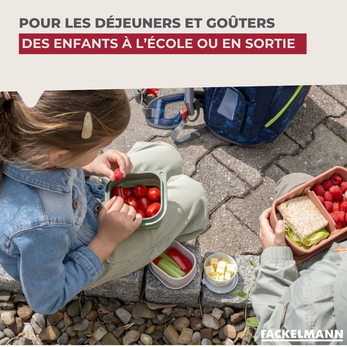 Lot de 2 boîtes hermétiques 13 cl avec 2 ustensiles de cuisine Fackelmann Storage - Image 5