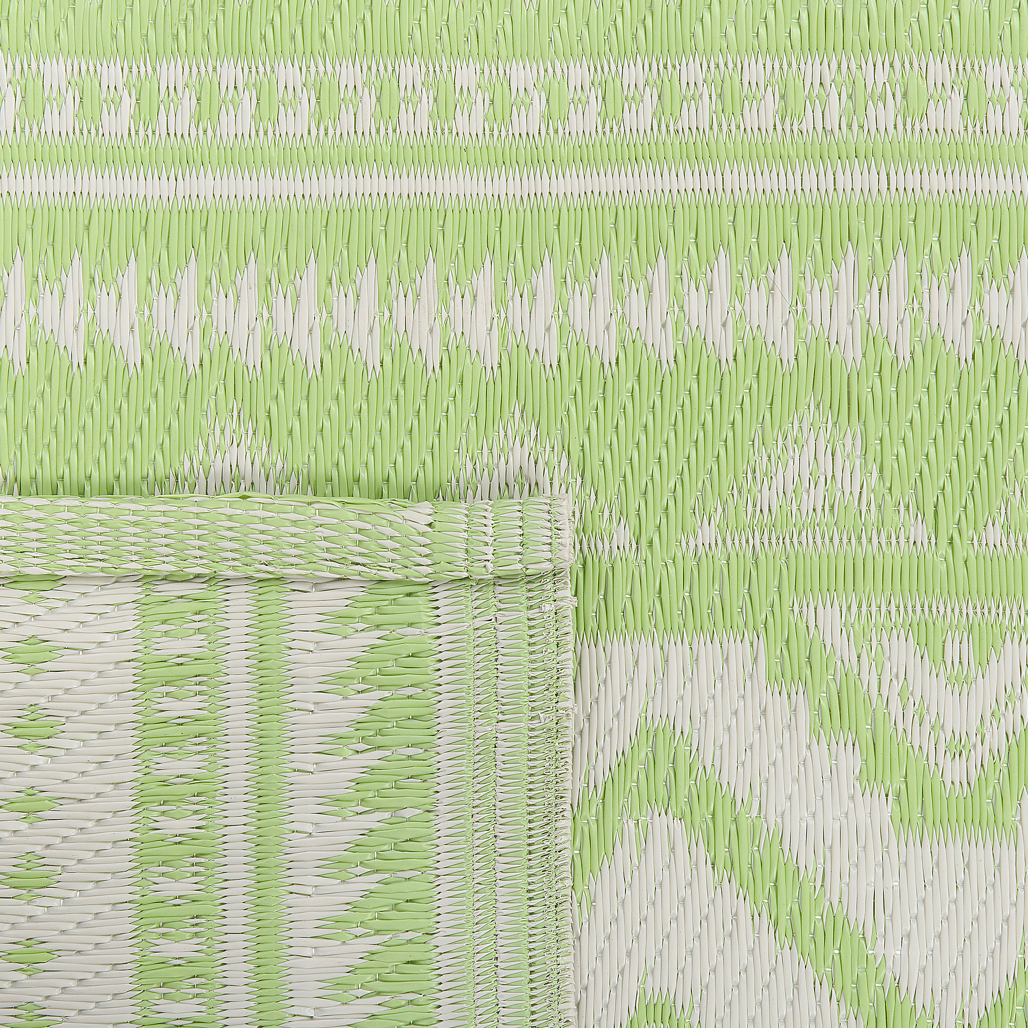 Beliani - Tapis d'extérieur Polypropylène Vert clair NAGPUR - Beliani - Image 4