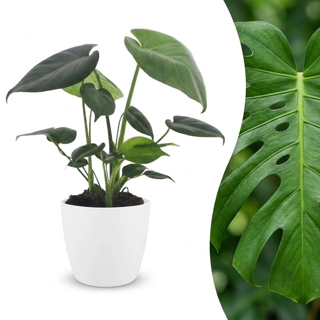 Monstera Deliciosa - Pot de 12cm - 1 plante - Plantes d'intérieur - Image 1