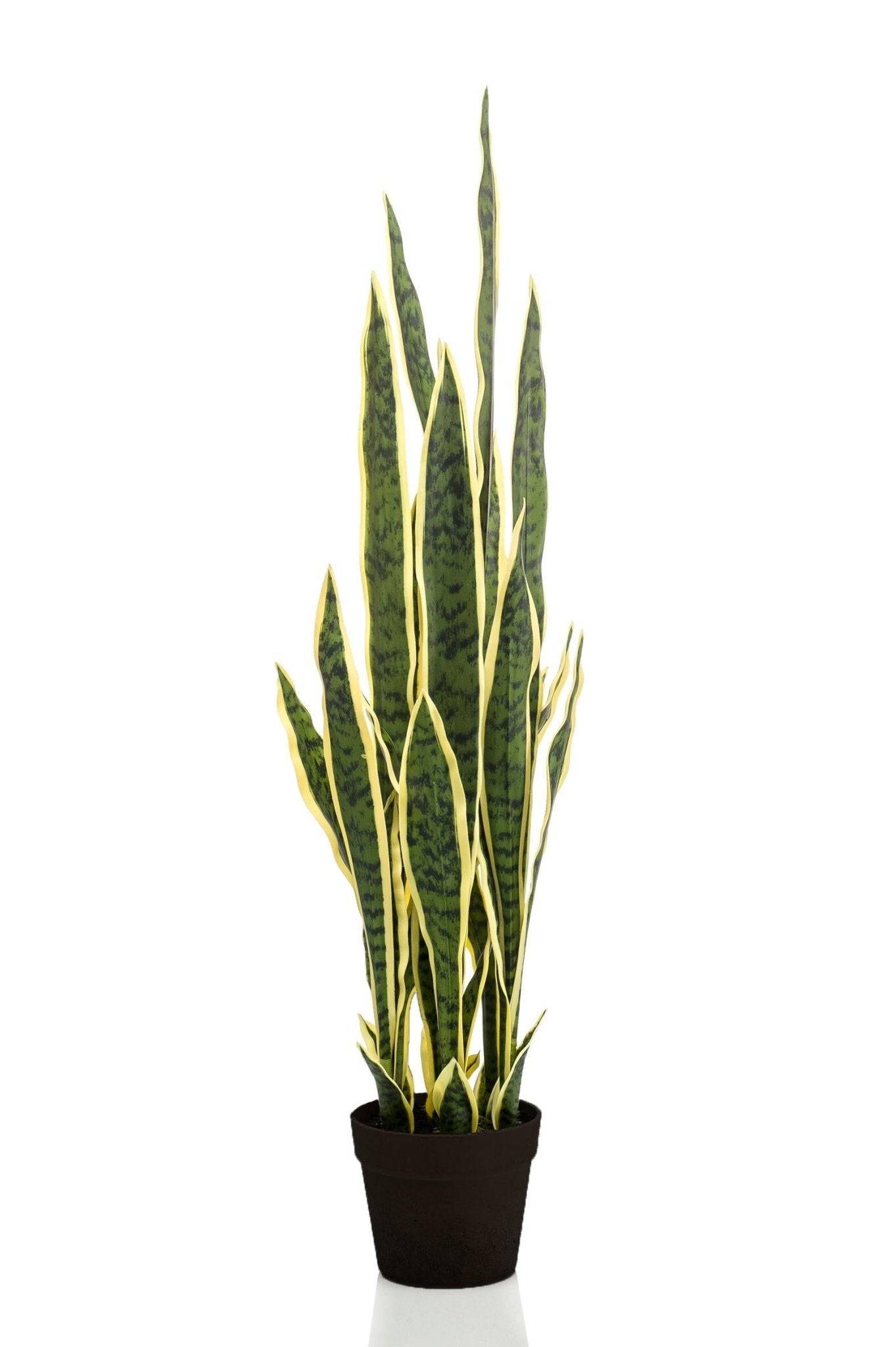 La Green Touch - Sanseveria Trifasciata plante artificielle - h97cm, Ø12cm- La Green Touch - Image 6