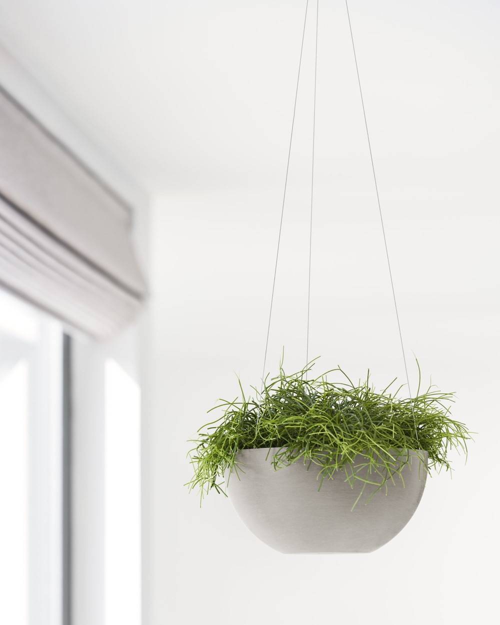 Ecopots - Pot supsendu Brussels 27 Taupe - Ø 26,5 x H. 13 cm - 4,2 L ECOPOTS - Image 5
