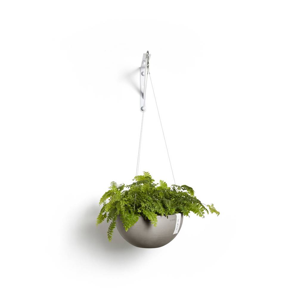 Ecopots - Pot supsendu Brussels 27 Taupe - Ø 26,5 x H. 13 cm - 4,2 L ECOPOTS - Image 2