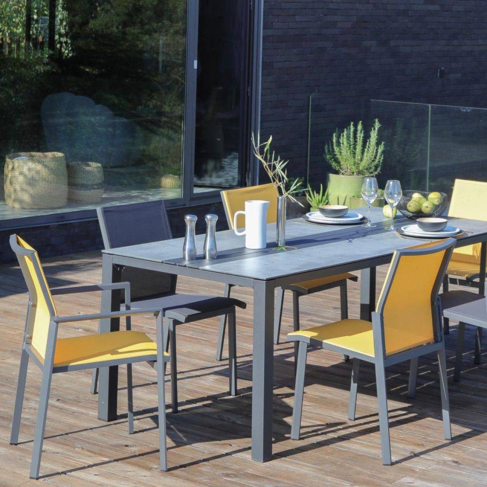 Proloisirs - Fauteuil de jardin empilable Delia - Image 2
