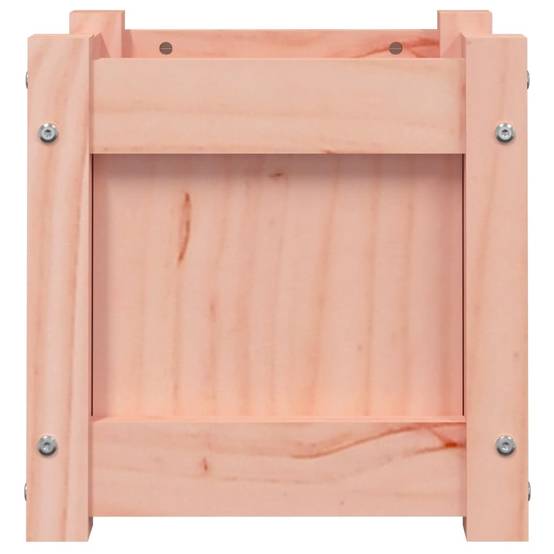 Helloshop26 - Jardinière bac lit surélevé plantes fleurs jardin terrasses lot de 2 bois massif douglas marron - Image 4