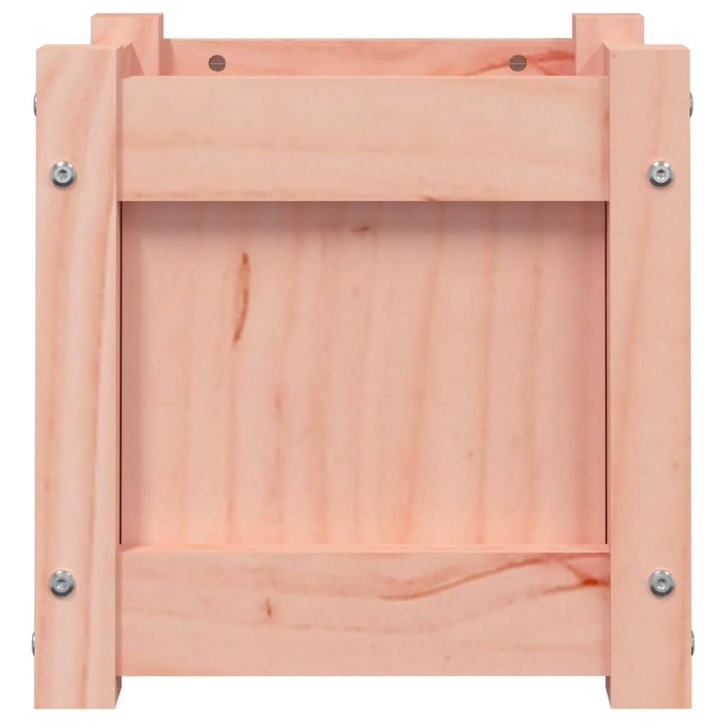 Helloshop26 - Jardinière bac lit surélevé plantes fleurs jardin terrasses lot de 2 bois massif douglas marron - Image 4