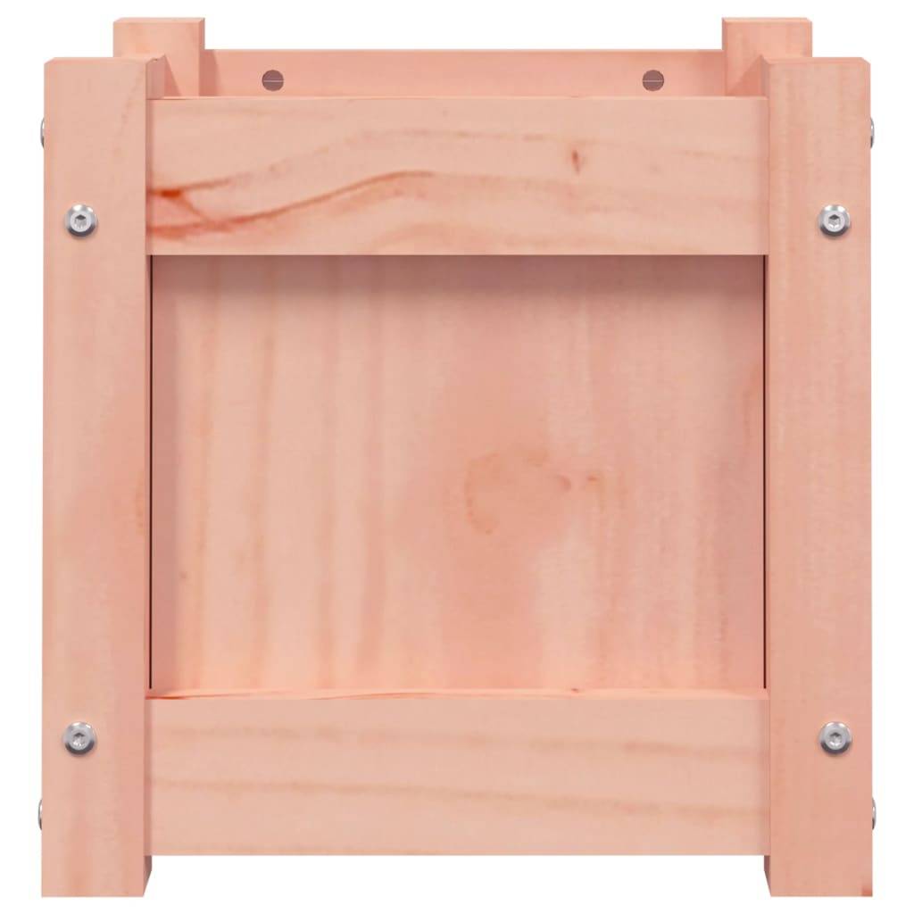Helloshop26 - Jardinière bac lit surélevé plantes fleurs jardin terrasses lot de 2 bois massif douglas marron - Image 3