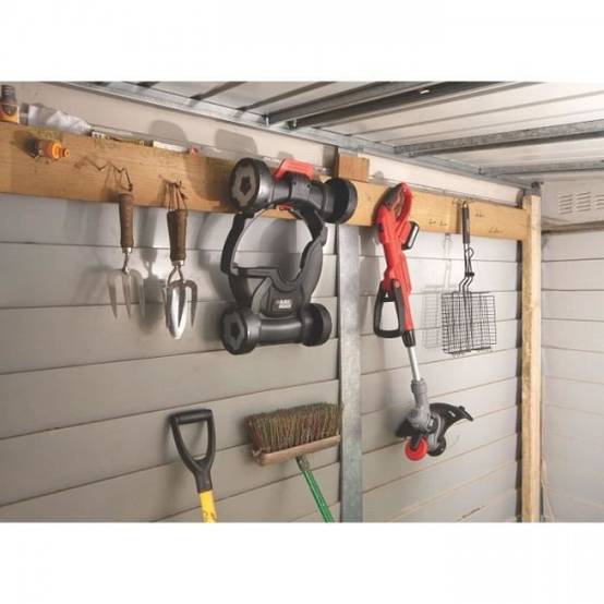 Tondeuse a Gazon Outil 3en1 sur batterie 18V 28cm de coupe BLACK+DECKER STC1820CM - Grande autonomie - Image 4