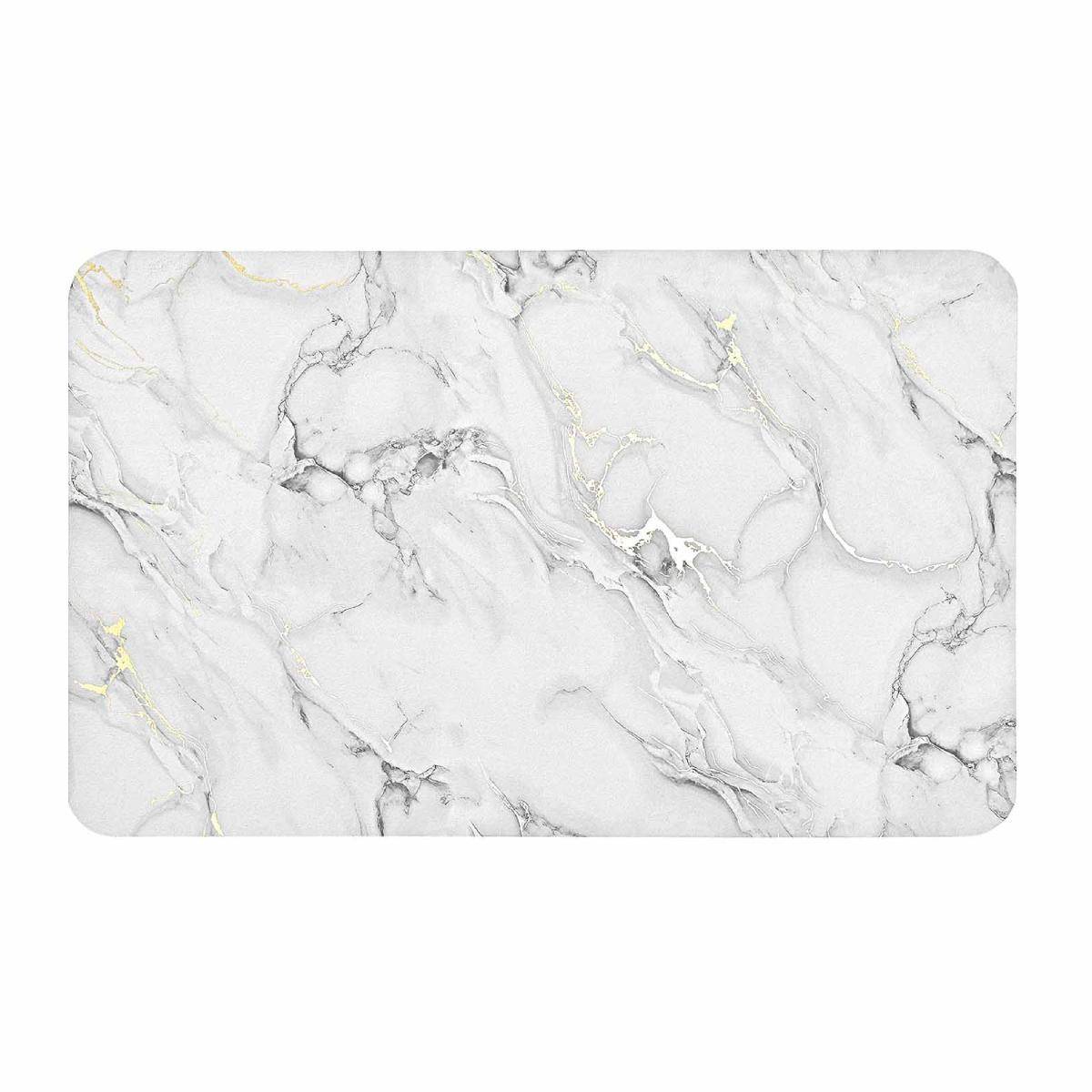 Tapis de Bain Déco "Venor" 50x80cm Gris - Image 1