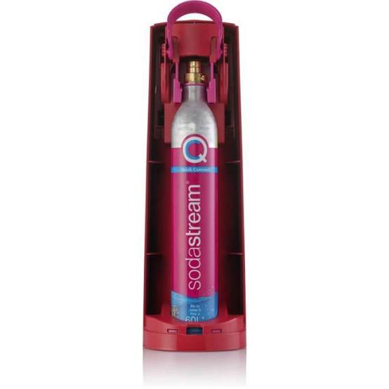 Machine a Soda Machine a soda et eau pétillante SODASTREAM - TERRA Rouge - 1 bouteille compatible lave-vaisselle - 1 recharge de gaz 60L - Image 4